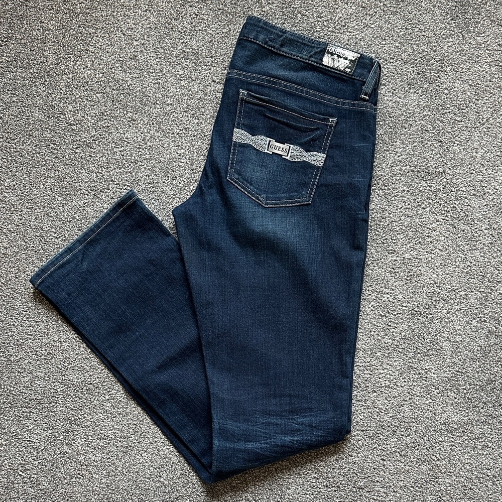 Guess Dark Blue Straight Women’s Jeans